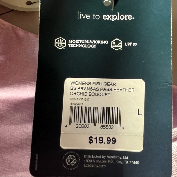 Magellan Outdoors Women’s Fish Gear Classic Fit Short Sleeved Button Down Large - Picture 5 of 7